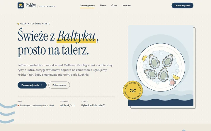 Połów – Start